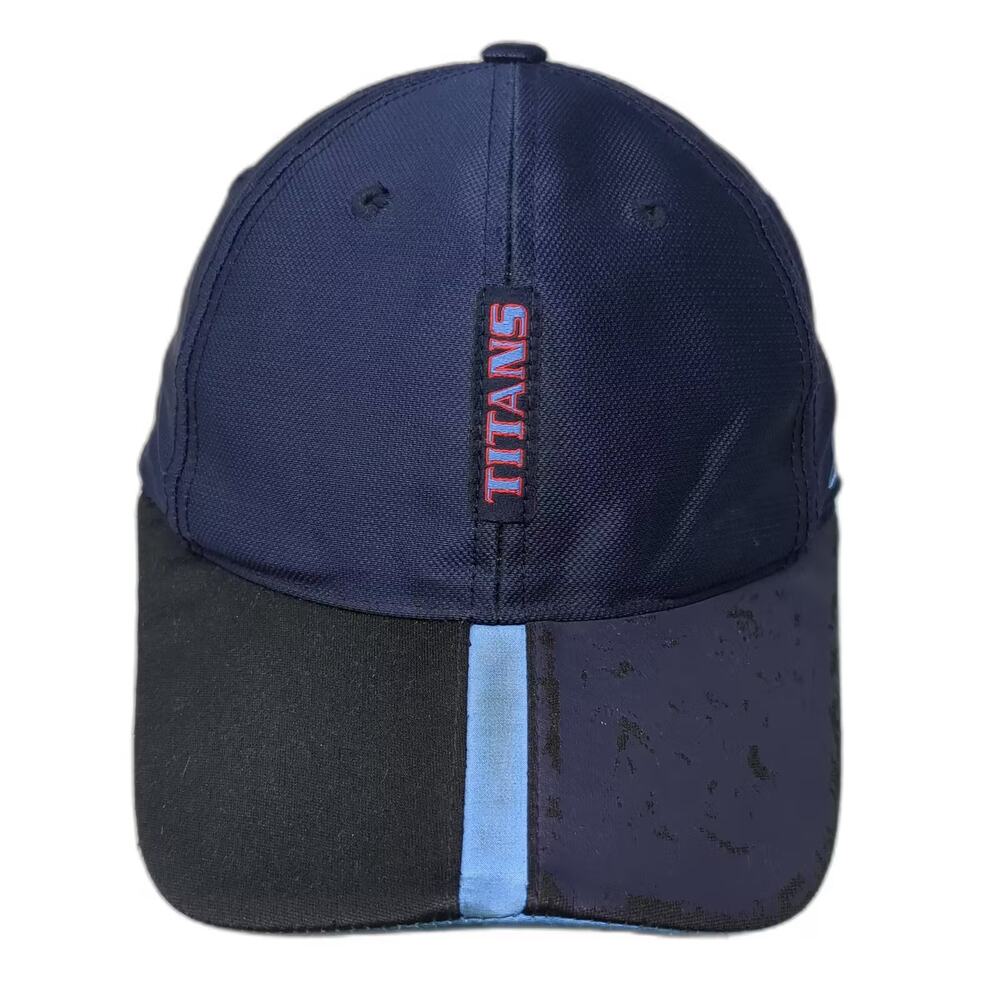 Tennessee Titans NFL Reebok Blue One Size Strapback Equipment Logo Hat Cap